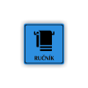 Cedule ručník | Piktogram (čtverec)