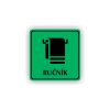 Cedule ručník | Piktogram (čtverec)