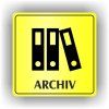 Cedule archív – plast (piktogram)