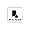 Cedule ticho prosím | Piktogram (čtverec)