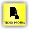 Cedule ticho prosím – plast (piktogram)