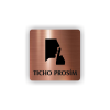 Cedule ticho prosím gesto pst | Piktogram (čtverec)