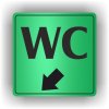 Piktogram - WC ŠIPKA V LEVO DOLŮ