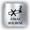 Cedule zákaz kouření – plast (piktogram)