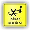 Cedule zákaz kouření – plast (piktogram)