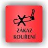 Cedule zákaz kouření – plast (piktogram)