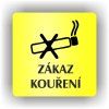 Cedule zákaz kouření – plast (piktogram)
