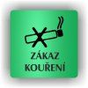 Cedule zákaz kouření – plast (piktogram)