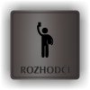 Piktogram - ROZHODČÍ