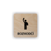 Cedule rozhodčí | Piktogram (čtverec)