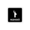 Cedule rozhodčí | Piktogram (čtverec)