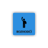 Cedule rozhodčí | Piktogram (čtverec)