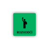 Cedule rozhodčí | Piktogram (čtverec)