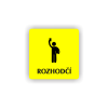 Cedule rozhodčí | Piktogram (čtverec)