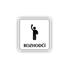 Cedule rozhodčí | Piktogram (čtverec)