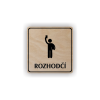 Cedule rozhodčí | Piktogram (čtverec)