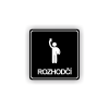 Cedule rozhodčí | Piktogram (čtverec)