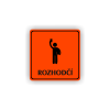 Cedule rozhodčí | Piktogram (čtverec)