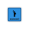 Cedule rozhodčí | Piktogram (čtverec)