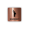 Cedule rozhodčí | Piktogram (čtverec)