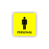 Cedule personál | Piktogram (čtverec)