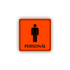 Cedule personál | Piktogram (čtverec)