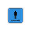 Cedule personál | Piktogram (čtverec)