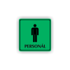 Cedule personál | Piktogram (čtverec)