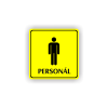 Cedule personál | Piktogram (čtverec)