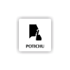 Cedule potichu | Piktogram (čtverec)