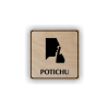 Cedule potichu | Piktogram (čtverec)