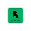 Cedule potichu | Piktogram (čtverec)