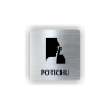 Cedule potichu | Piktogram (čtverec)