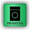 Cedule prádelna – plast (piktogram)