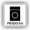 Cedule prádelna – plast (piktogram)