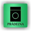 Cedule prádelna – plast (piktogram)