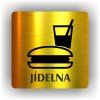 Cedule jídelna – plast (piktogram)