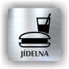 Cedule jídelna – plast (piktogram)
