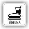 Cedule jídelna – plast (piktogram)