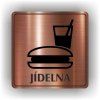 Cedule jídelna – plast (piktogram)