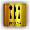 Cedule jídelna – plast (piktogram)