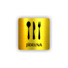 Cedule jídelna | Piktogram (čtverec)