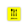 Cedule jídelna | Piktogram (čtverec)