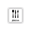 Cedule jídelna | Piktogram (čtverec)