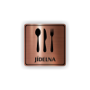 Cedule jídelna | Piktogram (čtverec)