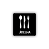 Cedule jídelna | Piktogram (čtverec)