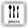 Cedule jídelna – plast (piktogram)