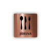 Cedule jídelna | Piktogram (čtverec)