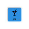 Cedule bar | Piktogram (čtverec)