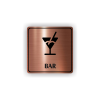 Cedule bar | Piktogram (čtverec)